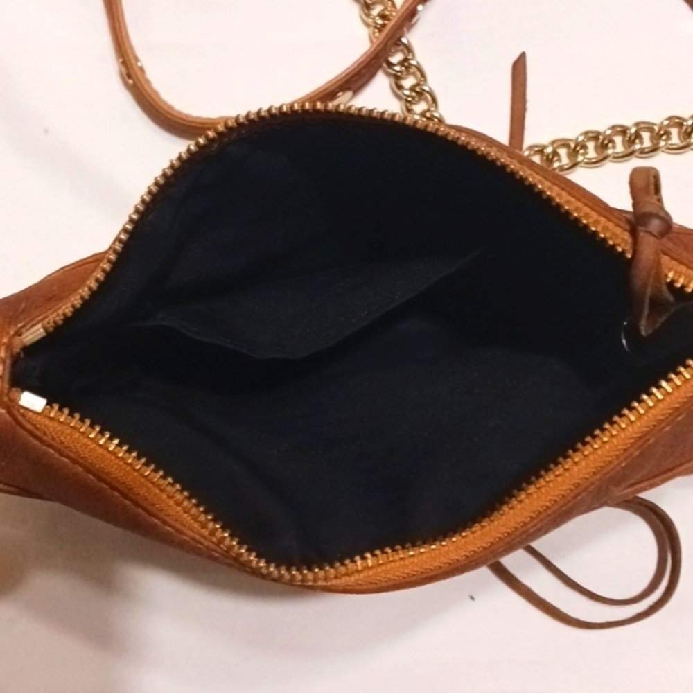 Rebecca Minkoff Brown Leather MAB Crossbody Bag - Picture 6 of 12